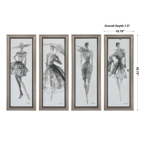 Настенный декор Fashion Sketchbook Uttermost фото 4