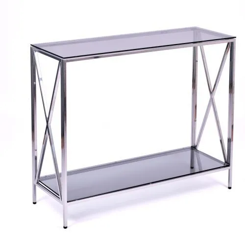 Консольный стол 1031-CS grey серебряный AllConsoles 100x35x80 фото 10