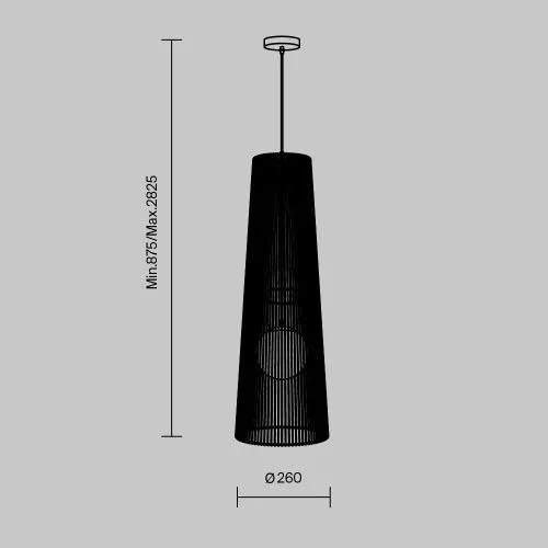 Подвесной светильник Freya FR5405PL-01B2 фото 2