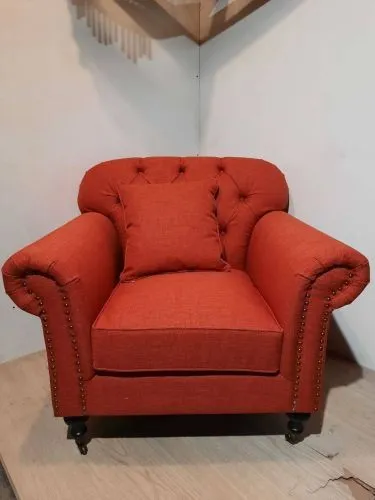 Классическое кресло Kavita orange / 91*86*99 см фото 4