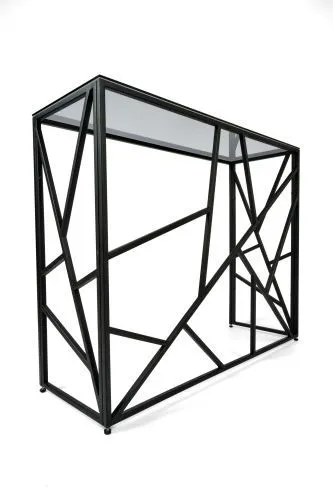 Консольный стол 1051-CB grey черный муар AllConsoles 100x35x80 фото 5