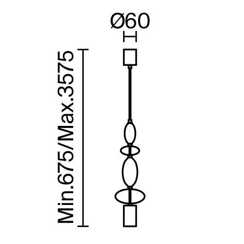 Подвесной светильник Maytoni MOD071PL-L8B3K2 фото 14