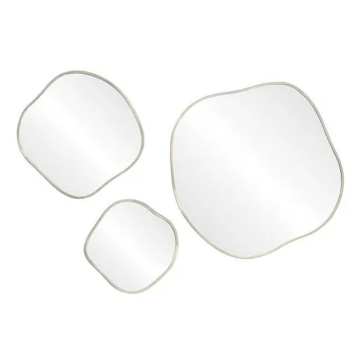 Organic L Silver Зеркало в тонкой раме Smal фото 2