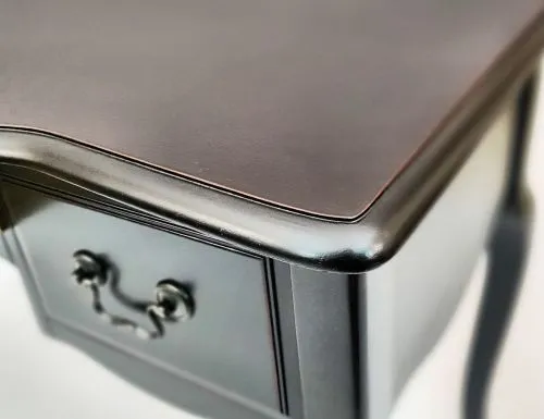 Стол письменный Belveder в классическом стиле 76*50*128 см, черный фото 8