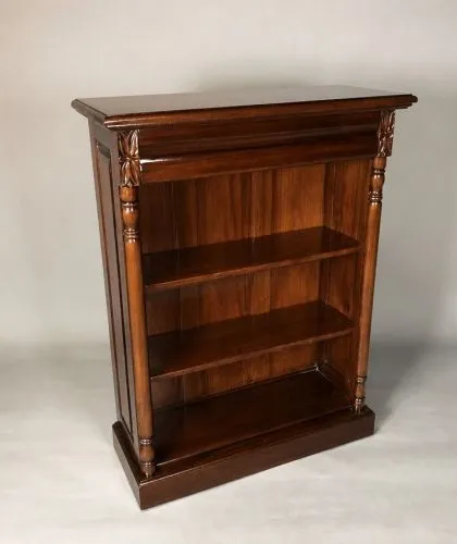 Стеллаж книжный из массива A132 Шератон (орех, 90х35х120 см) фото 3