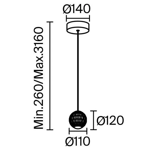 Подвесной светильник Maytoni MOD293PL-L6BS3K фото 6