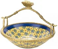 Корзиночка с бабочкой 17х15х13см