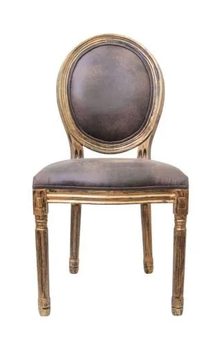 Стул медальон Volker antique gold
