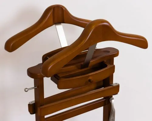 Вешалка костюмная напольная 354H Mogano Herdasa Испания 120*20*46 см фото 6