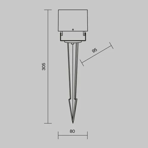 Ландшафтный светильник Outdoor O309FL-L8B3K фото 2