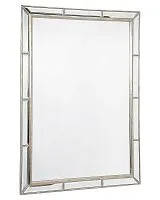 Зеркало настенное в раме Велингтон Silver/33, #серебро 100*70 см