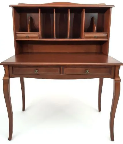 Бюро Belveder из массива – итальянский орех, 100х55х128 см