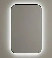 Smart M LED Black Зеркало в раме с подсветкой