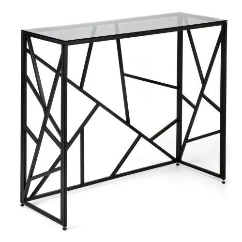 Консольный стол 1051-CB grey черный муар AllConsoles 100x35x80