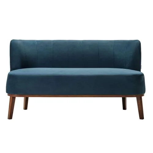 Диван в скандинавском стиле Diag blue 75*62*132 см фото 2