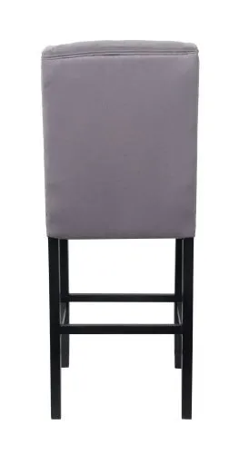 Стул мягкий барный Skipton grey ver.2, серый фото 4
