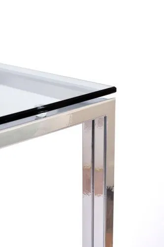 Консольный стол 1083-CS grey серебряный AllConsoles 80x35x80 фото 5