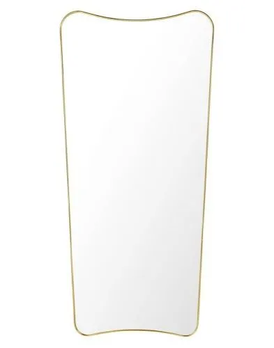 Зеркало настенное в полный рост Sky XL Gold в раме 165*75/50 см