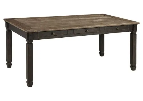 Обеденный стол Tyler Creek D736-25, черный / 78*101*183 см
