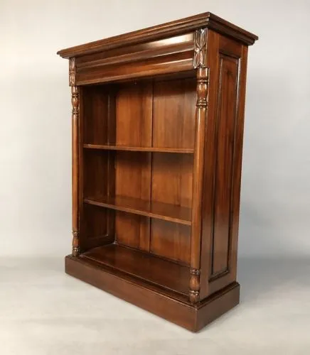 Стеллаж книжный из массива A132 Шератон (орех, 90х35х120 см) фото 5