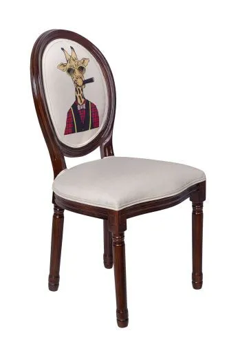 Мягкий стул – медальон Volker giraffe 95*53*50 см фото 2