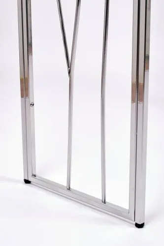Консольный стол 1123-CS grey серебряный AllConsoles 80x35x80 фото 4