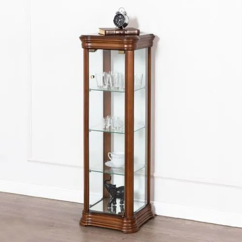 Витрина низкая 75 Nogal Claro IDC 38*38*110 см