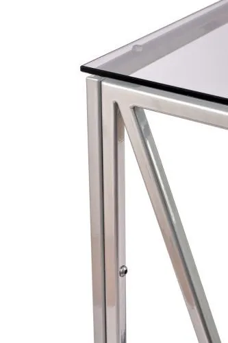 Консольный стол 1031-CS grey серебряный AllConsoles 100x35x80 фото 3