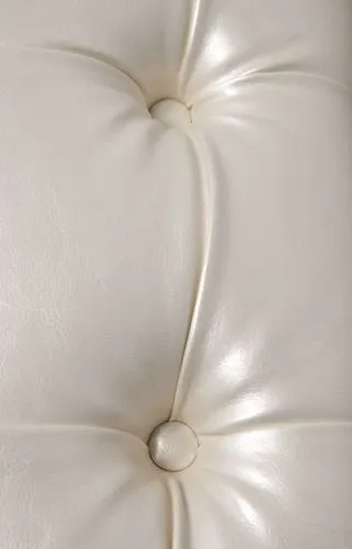 Банкетка прованс Clay beige, массив дуба/экокожа | 48*38*142 см фото 2