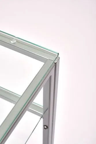 Консольный стол 1041-CS clear серебряный AllConsoles 100x35x80 фото 3