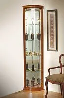 Угловая витрина 926 Cerezo-5 Classic Правая 206*38*38 см