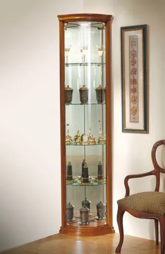 Угловая витрина 926 Cerezo-5 Classic Правая 206*38*38 см