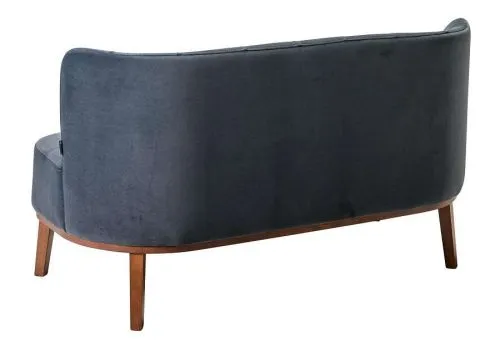 Диван в скандинавском стиле Diag grey 75*62*132 см фото 7