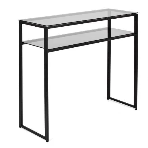 Консольный стол 1041-CB grey черный муар AllConsoles 100x35x80