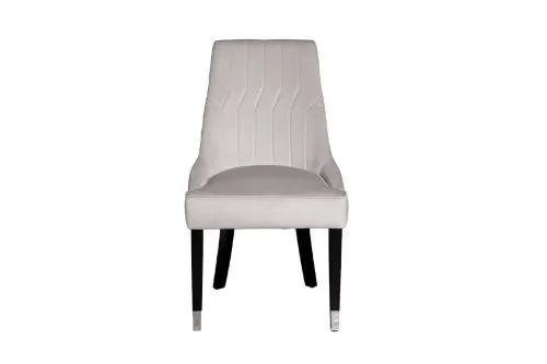 Стул Элегантный(Elegante) велюр св.серый Colt030-SVSER 56*65*101см