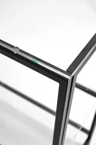 Консольный стол 1011-CB clear черный муар AllConsoles 100x35x80 фото 6