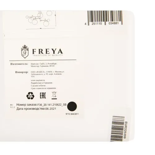 Люстра Freya FR5158PL-05BS фото 11