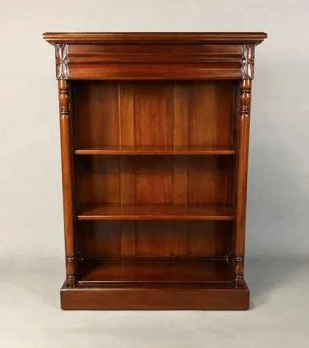 Стеллаж книжный из массива A132 Шератон (орех, 90х35х120 см) фото 6