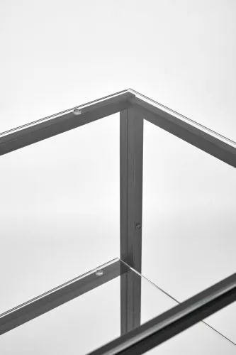 Консольный стол 1013-CB clear черный муар AllConsoles 80x35x80 фото 3