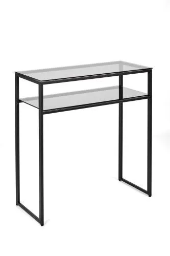 Консольный стол 1043-CB grey черный муар AllConsoles 80x35x80 фото 7