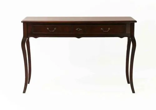 Консоль с ящиками из массива 2704 орех, 120х42х78 см фото 3