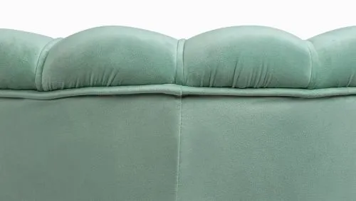 Кресло ракушка зеленое Pearl green 75*75*85 см фото 2