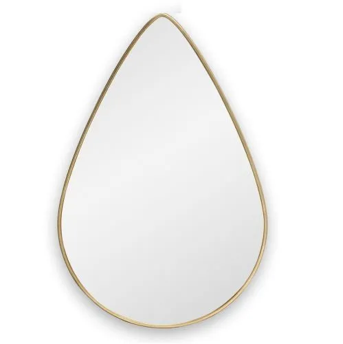 Droppe Gold Зеркало в тонкой раме Smal