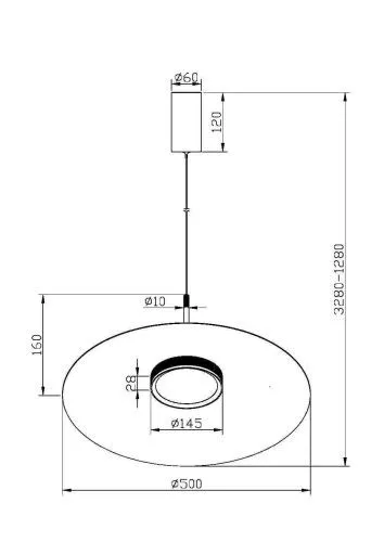 Подвесной светильник Maytoni MOD041PL-L15W3K1 фото 10