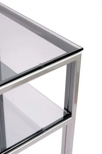 Консольный стол 1041-CS grey серебряный AllConsoles 100x35x80 фото 4
