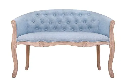 Диванчик Kandy double light blue, голубой