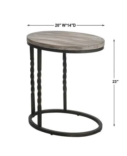 Акцентный столик Tauret Uttermost 58*35*50 см фото 2