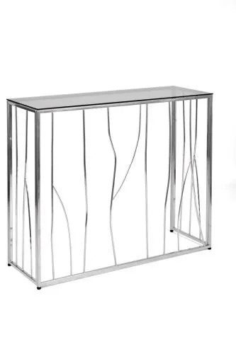 Консольный стол 1021-CS grey серебряный AllConsoles 100x35x80 фото 7