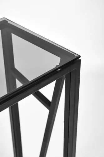 Консольный стол 1104-CB grey черный муар AllConsoles 80x25x80 фото 4