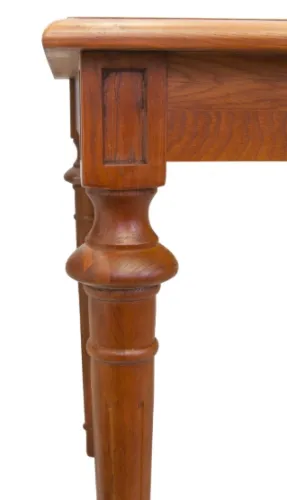 Стол обеденный Paton Red 78*90*160 см, массив дуба+мдф фото 2